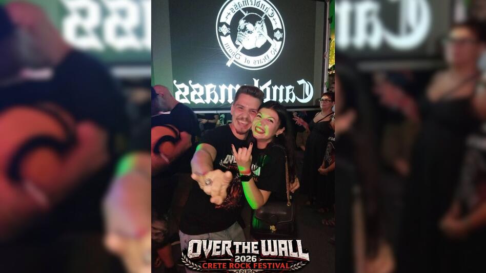 Μια ... metal πρόταση γάμου στη σκηνή του Over the Wall festival στο Ηράκλειο! Δείτε βίντεο
