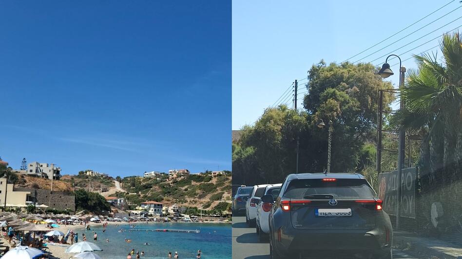 “Φίσκα” οι παραλίες... και οι δρόμοι στην Κρήτη! (ΦΩΤΟ)