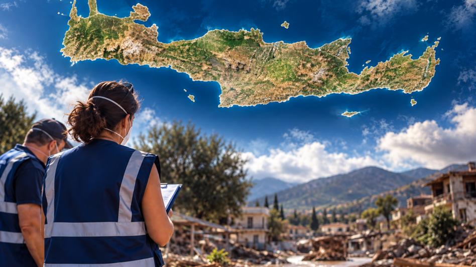 Η επόμενη δύσκολη μέρα στην Κρήτη: Αυτοψίες και καταγραφή των ζημιών