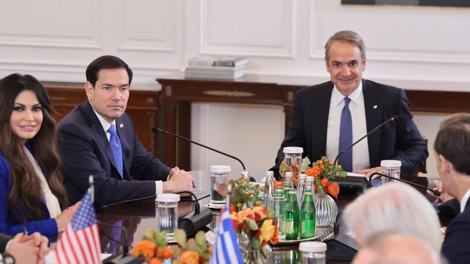 Όσα έγιναν στη συνάντηση Μητσοτάκη-Ρούμπιο και το άκρως ελληνικό δείπνο