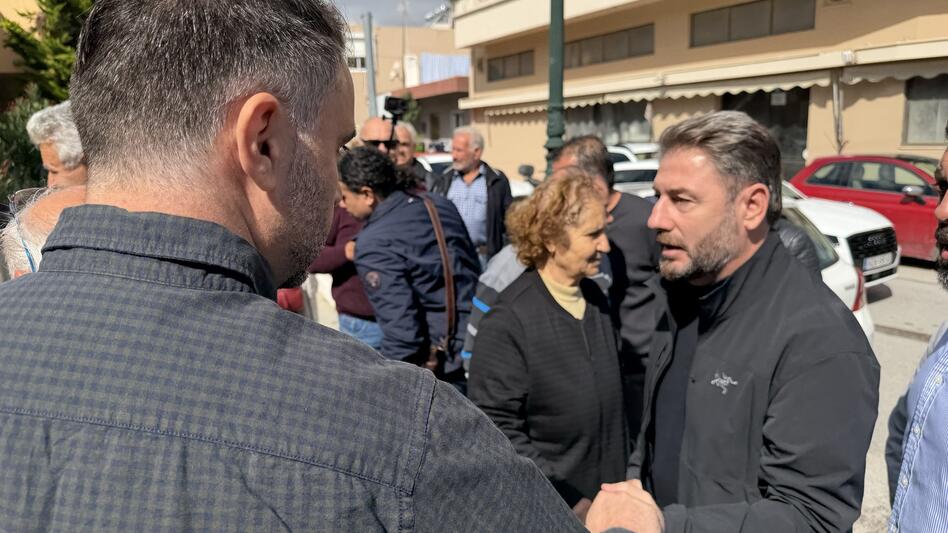 Στο Οροπέδιο Λασιθίου ο πρόεδρος του ΠΑΣΟΚ Νίκος Ανδρουλάκης
