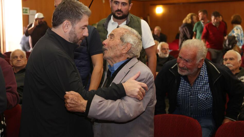 Στο Οροπέδιο Λασιθίου ο πρόεδρος του ΠΑΣΟΚ Νίκος Ανδρουλάκης - Η επόμενη μέρα μετά την κακοκαιρία
