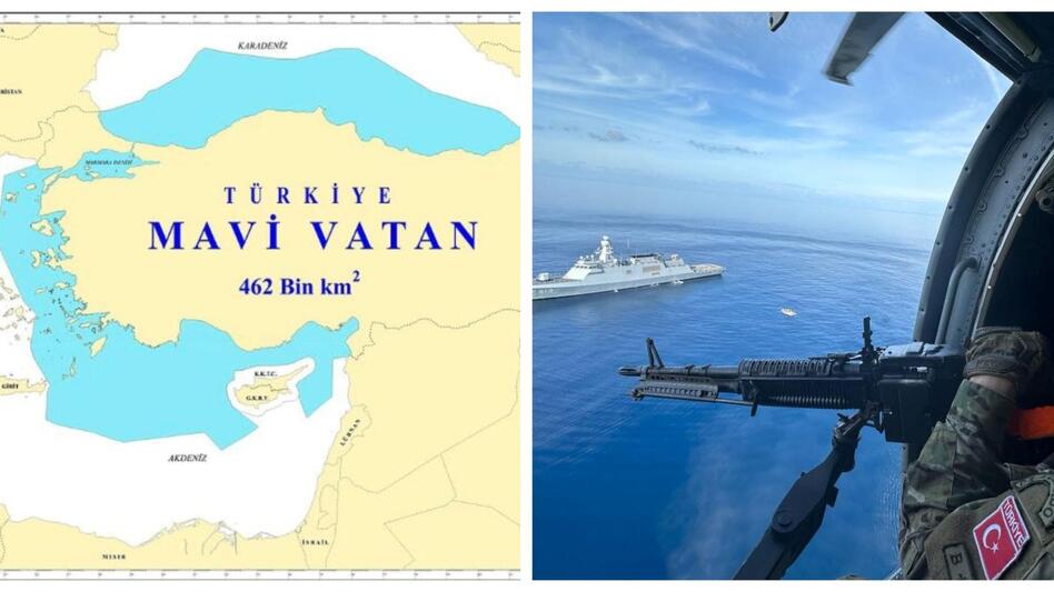 Η Τουρκία προωθεί το νομοσχέδιο για τη «Γαλάζια Πατρίδα» - Τι προβλέπει για το Αιγαίο, τις θαλάσσιες ζώνες και τις βραχονησίδες (Βίντεο)