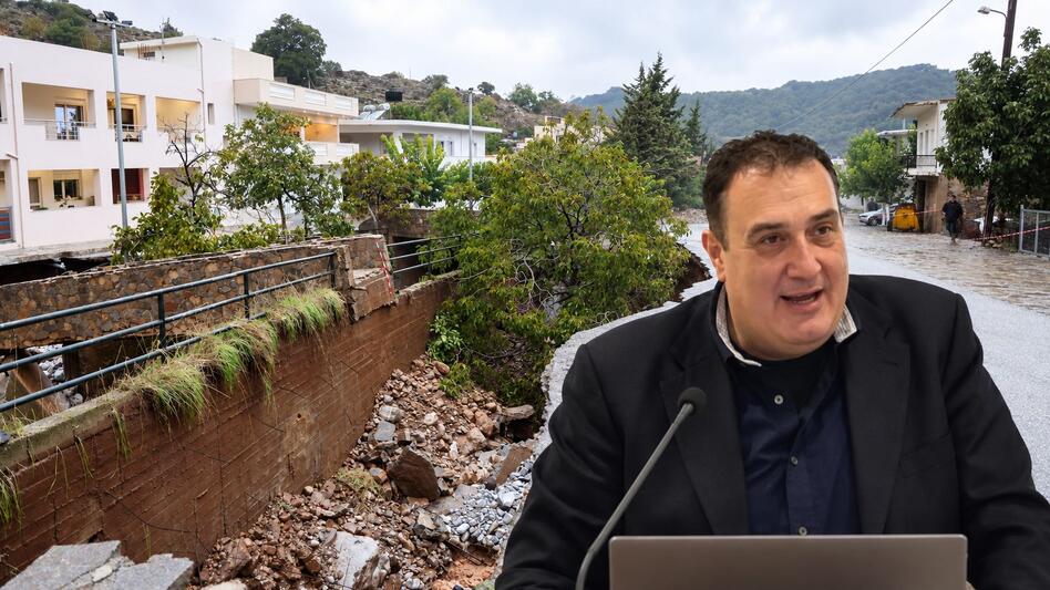 Γιατί «πνίγηκε» η Κρήτη: Μεγάλες ελλείψεις στις υποδομές και παρεμβάσεις στα ρέματα (φωτογραφίες)