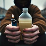 Σκηνές φρίκης: Ζήτησε βενζίνη για να καεί ζωντανός