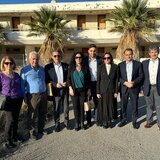 Στην εγκαταλειμμένη πρώην Σχολή Τουριστικών Επαγγελμάτων η Όλγα Κεφαλογιάννη 