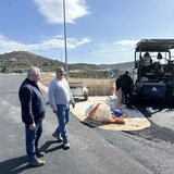 Αντίστροφη μέτρηση για την παράκαμψη του Αρκαλοχωρίου - Φωτογραφίες & βίντεο