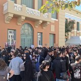 Φοιτητές και μαθητές "ζήτησαν οξυγόνο" για μία ακόμη φορά στο κέντρο του Ηρακλείου