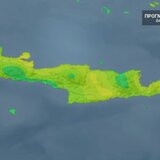 Νεφώσεις και πιθανές βροχές στα ορεινά της Κρήτης την Δευτέρα (5/5)