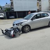 Θανατηφόρο τροχαίο στις Μοίρες: Νεκρός ο οδηγός μηχανής που συγκρούστηκε με ΙΧ