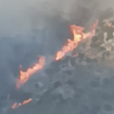 Μεγάλη φωτιά στο Λασίθι - Σηκώθηκαν και ελικόπτερα 