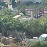 Ηράκλειο: "Άρπαξαν" τα σκουπίδια, πήγε να επεκταθεί η φωτιά... έτρεχε η Πυροσβεστική!