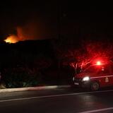 Φωτιά στην Κάλυμνο, ενεργοποιήθηκε το 112