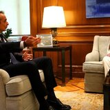 Μητσοτάκης: Σε ιστορικά υψηλό σημείο οι σχέσεις μας - Γκιλφόιλ: Θα οδηγήσουμε σε νέα ύψη τη συνεργασία μας