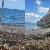 Παλαιόκαστρο: «Βομβαρδισμένο» τοπίο μετά το πέρασμα της σφοδρής κακοκαιρίας