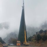 Διχάζει το χριστουγεννιάτικο δέντρο στο φαράγγι της Σαμαριάς