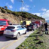 Τραγωδία κοντά στον Σέμπρωνα: Νεκρός ο οδηγός ΙΧ που έπεσε σε γκρεμό