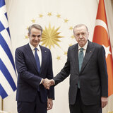 Εφ' όλης της ύλης η συνάντηση Μητσοτάκη - Ερντογάν - Διήρκεσε μιάμιση ώρα