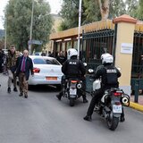 Τηλεφώνημα για βόμβα στα δικαστήρια της Ευελπίδων - Φωτογραφίες