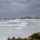 Θυελλώδεις άνεμοι "σφυροκοπούν" την Κρήτη με ριπές έως 121 km/h