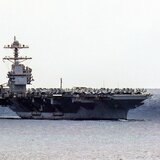 Στη Σούδα ξανά το αμερικανικό αεροπλανοφόρο "Gerald R. Ford" - Φωτογραφίες