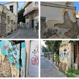 "Κίνδυνος-θάνατος στα γραφικά σοκάκια του Λάκκου – Καθημερινή απειλή για εκατοντάδες μαθητές και πολίτες"