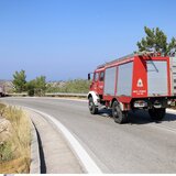 Φωτιά στα Χανιά, μεγάλη κινητοποίηση από την Πυροσβεστική