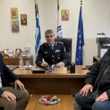 Η Ένωση Αστυνομικών Υπαλλήλων Λασιθίου συναντήθηκε με τον Γενικό Συντονιστή Αστυνομίας Νότιας Ελλάδας