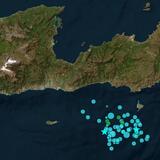Συνεχίζεται η μετασεισμική ακολουθία μετά τα 5,7 Ρίχτερ ανοιχτά της Σητείας