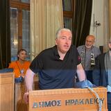 Μιχάλης Μπούσης στη Λότζια: "Στηρίξτε τον ΟΦΗ, φτιάξτε το νέο γήπεδο!"