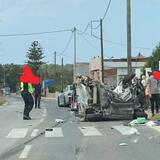 Διπλή τραγωδία στη Ρόδο: Δύο γυναίκες νεκρές σε τροχαίο, τρεις τραυματίες 