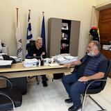 Συνάντηση Καλοκαιρινού - Γαβαλά για το ακίνητο που προορίζεται για δομή φιλοξενίας μεταναστών
