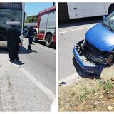 Τροχαίο με τραυματισμό στα Χανιά: Μετωπική λεωφορείου με αυτοκίνητο!