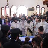 Ρέθυμνο: Με τη γαλανόλευκη στην τελευταία του κατοικία ο Παντελής Διαμαντάκης