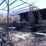  Εικόνες καταστροφής στο Πόρτο Γερμενό μετά το πέρασμα της πυρκαγιάς
