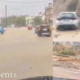 Έντονες βροχές στην ανατολική Κρήτη - Νερά και φερτά υλικά στους δρόμους - Βίντεο