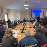 Κυβερνητικό κλιμάκιο στην Κρήτη: Αυτοψία στο κατεστραμμένο Οροπέδιο Λασιθίου